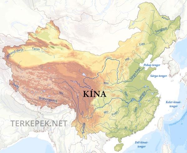 Kína vízrajza